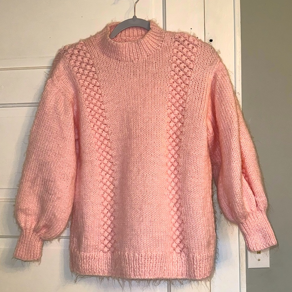 Handmade Pink sweater